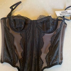 Urban outfitters modern love corset top.